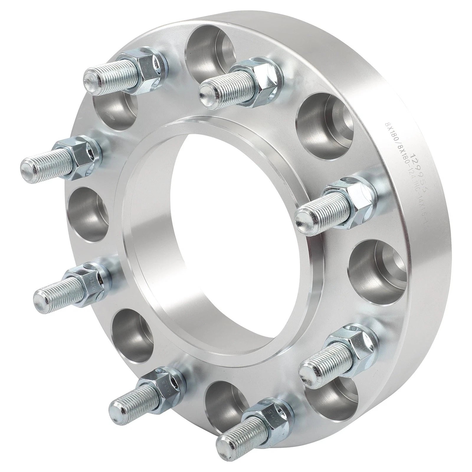 2X 8X180 Hubcentric Wheel Spacers M14x1.5 for Silverado 2500 HD (2011–2025)