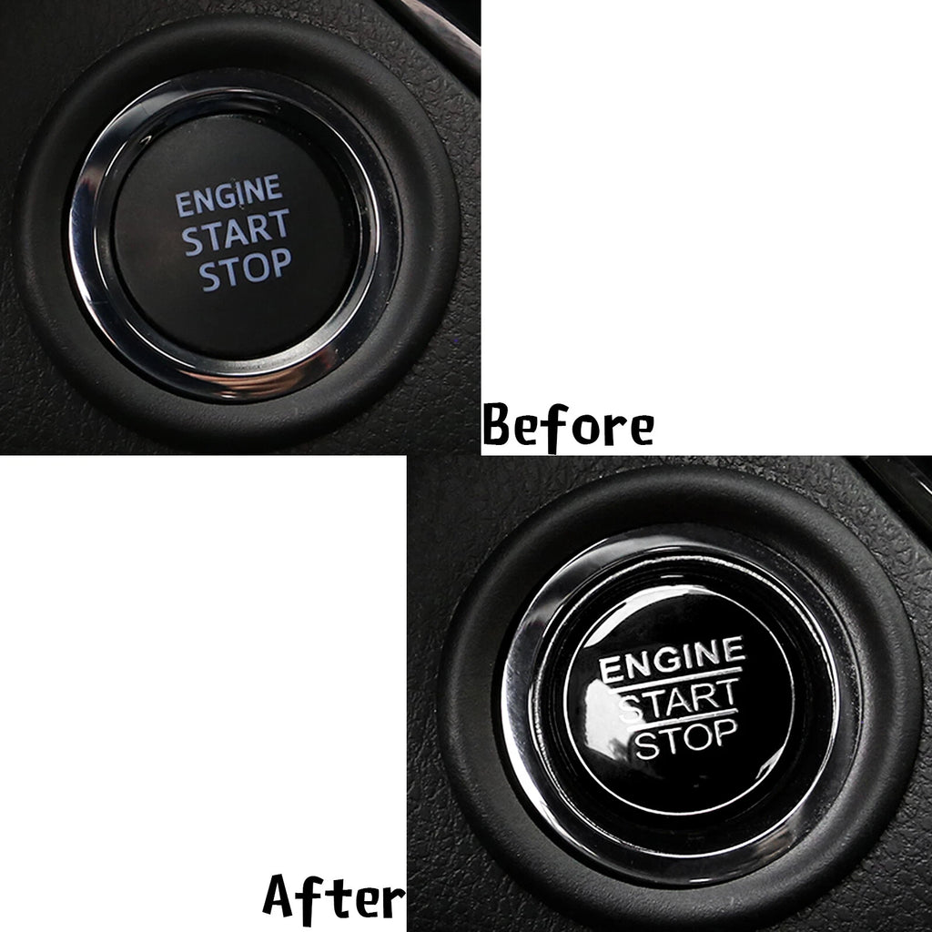 Engine Start Stop Push Button Cap Cover Trim for Lexus IS GS ES RC NX (2014-2024)