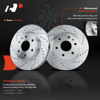 Drilled and Slotted Brake Rotors & Pads for Buick Enclave (2008–2017)