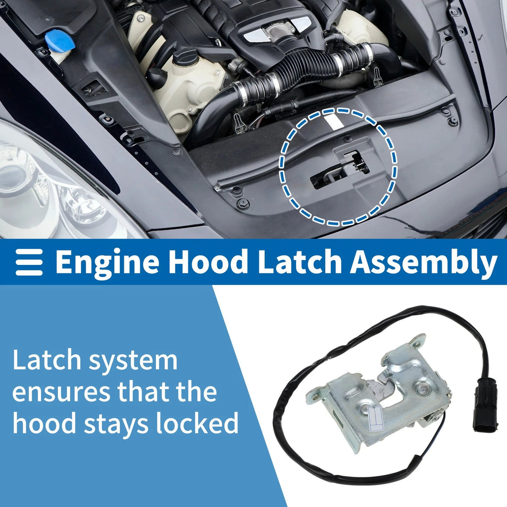 Hood Latch Assembly for BMW X5 E70 (2010–2013) No. 51237308068