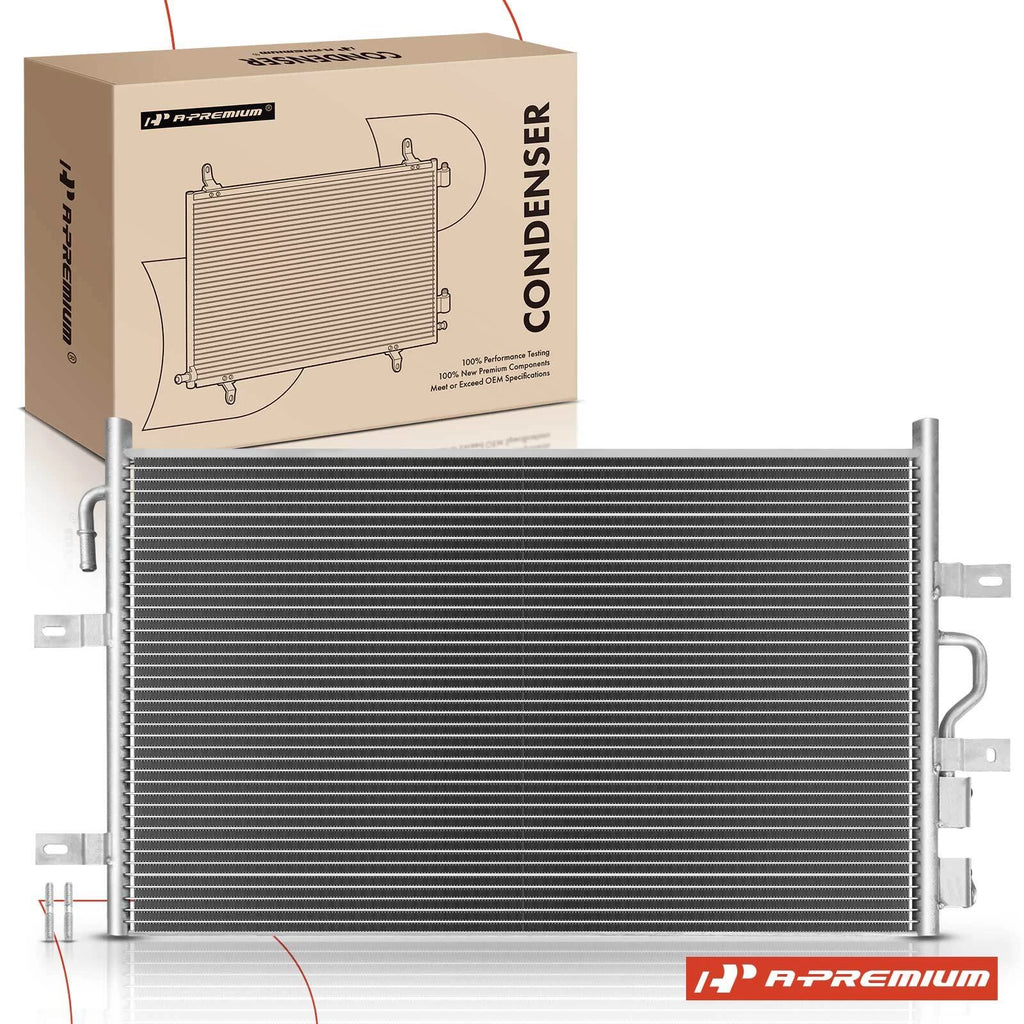 A/C condenser with bracket for Ford Taurus Police Interceptor 