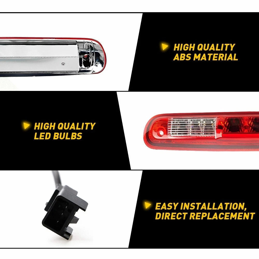 LED Third Brake Light for Chevrolet Silverado 1500 2500 3500 (2007–2013)