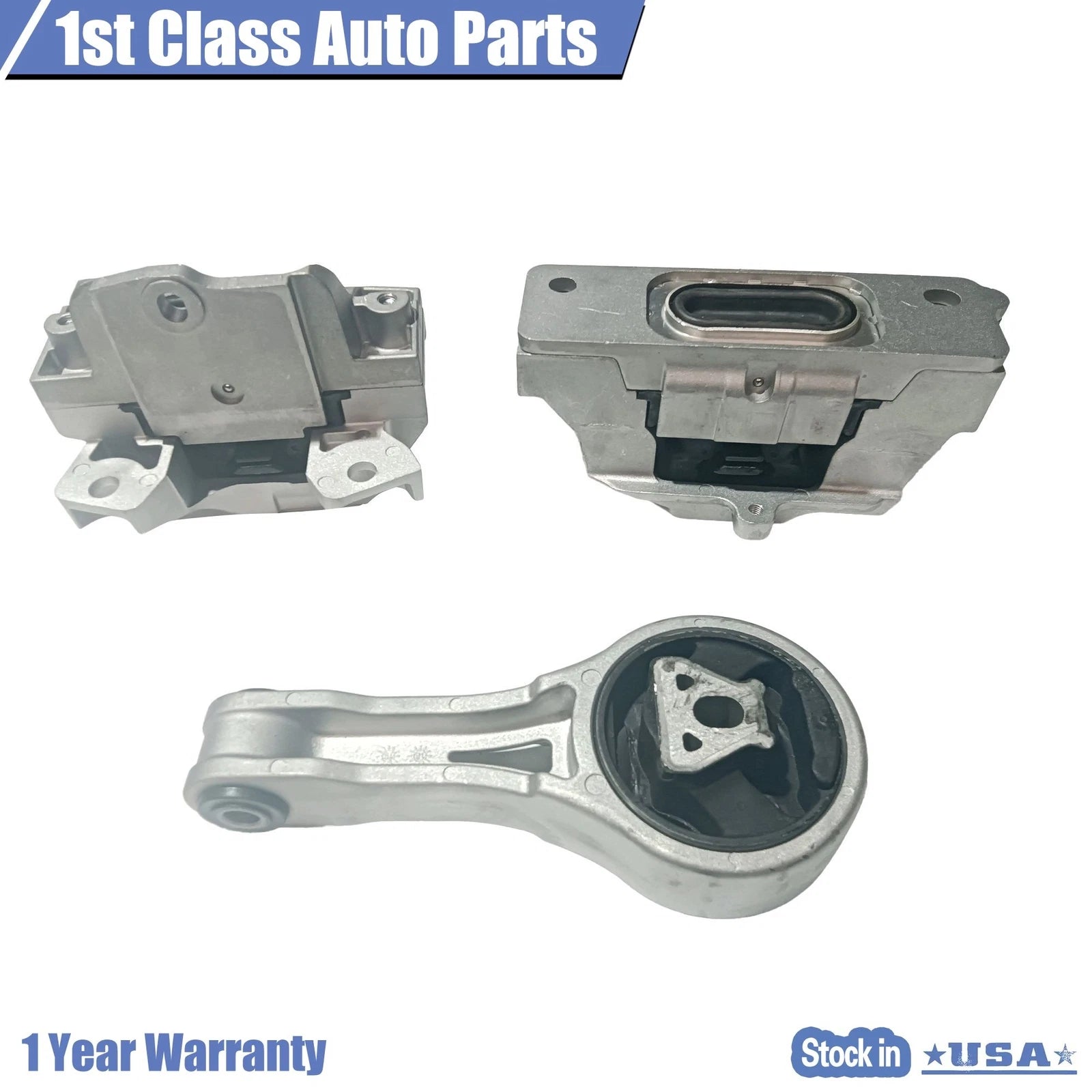 3X Front Motor & Trans Mounts for Dodge Journey (2011–2018)