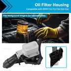 Engine Oil Cooler Filter Housing for BMW F20 F22 F30 G30 G32