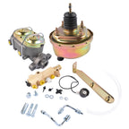 7" Zinc Brake Booster with 1" Master Cylinder & Disc/Drum Valve Kit