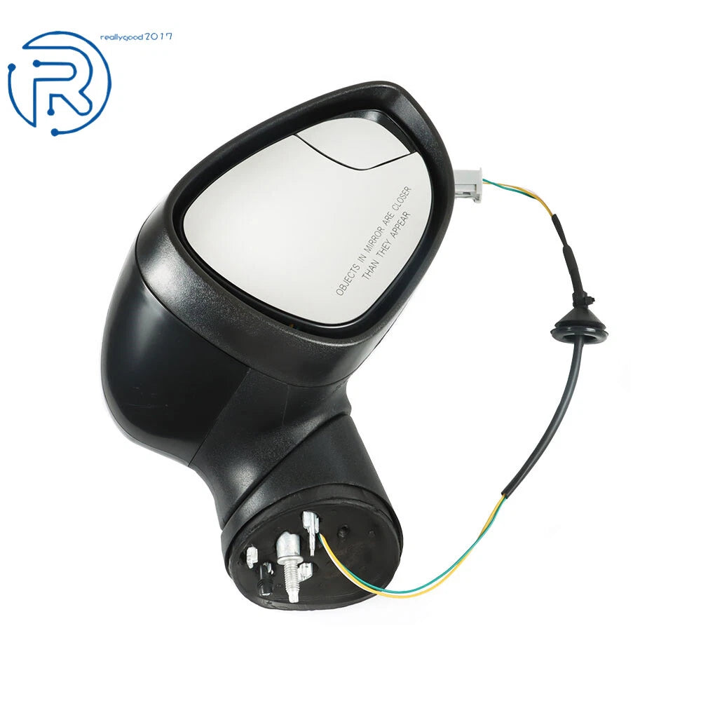 Passenger Side Mirror for Ford Fiesta (2011–2019) 3-Wire W/O Turn Signal