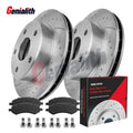 Front Brake Rotors & Ceramic Pads for Mitsubishi Raider, Ram Dakota (2005–2011)