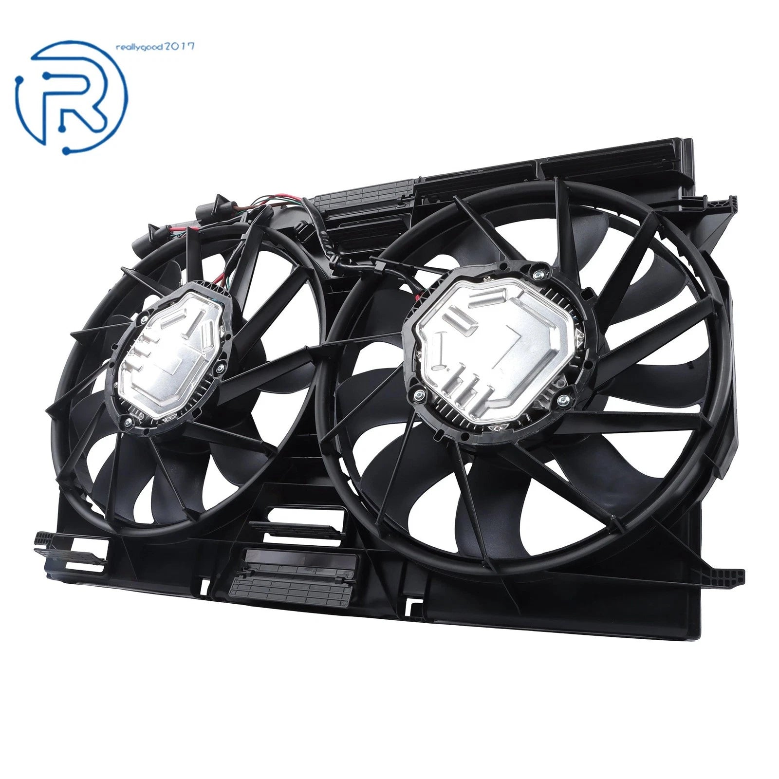 Radiator Cooling Fan Assembly with Brushless Motor for Audi Q7 (2017–2019)