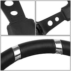 NRG 350mm Deep Dish Racing Steering Wheel for Universal (RST-016R-SL)