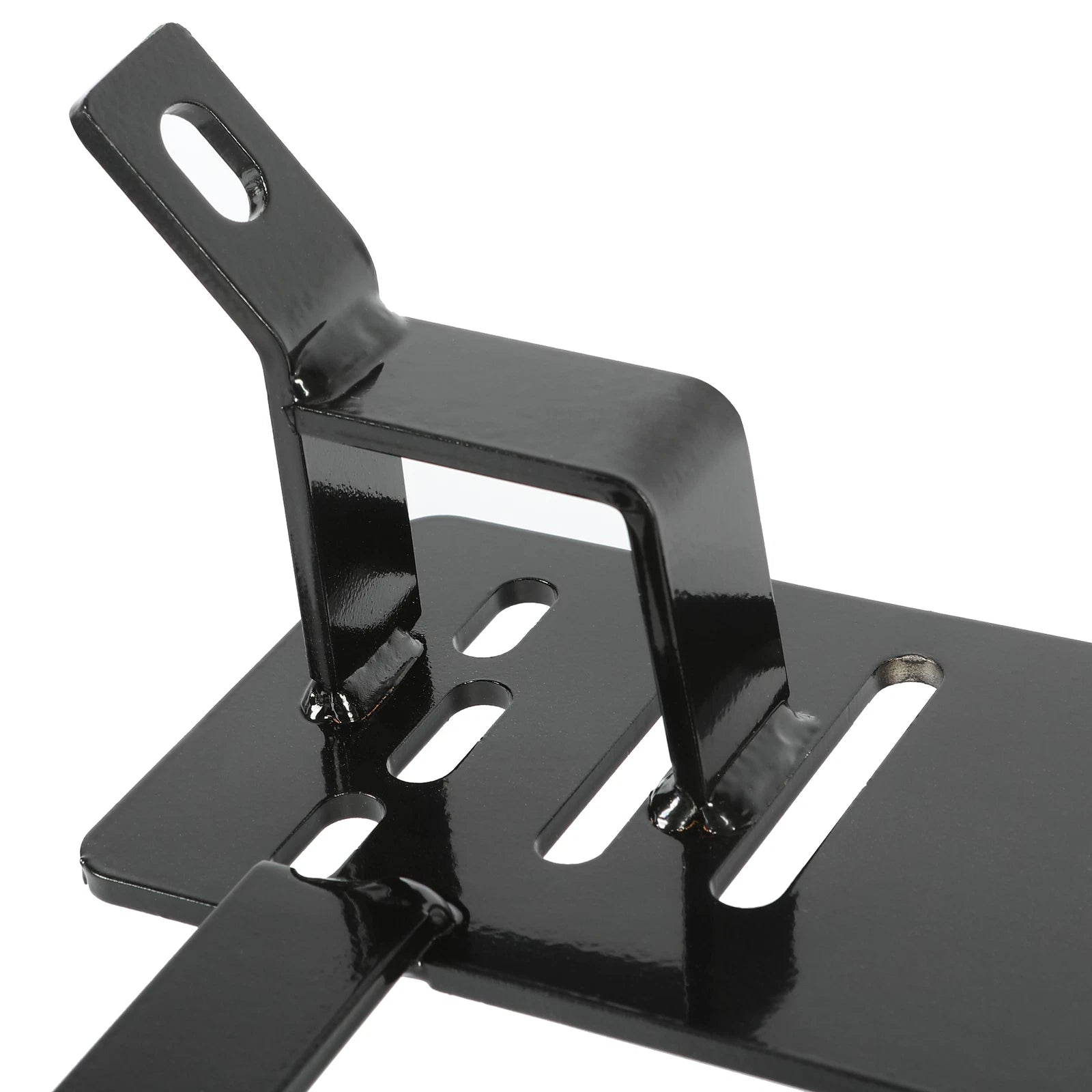 Set of 2 Powder Coated Black Seat Brackets for Polaris Slingshot (2015–2023)