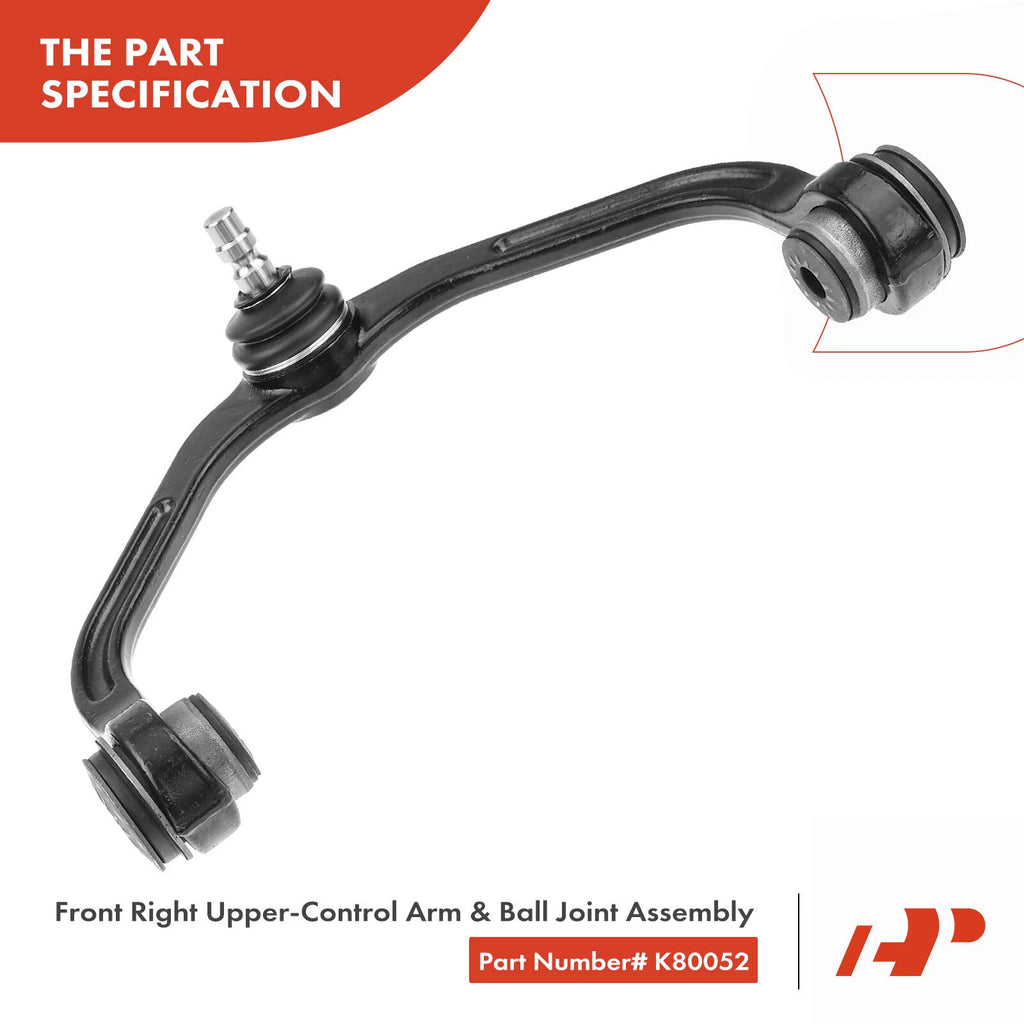 Set of 8 Front Upper Control Arm Sway Bar Tie Rod for Ford Ranger (1998–2004)