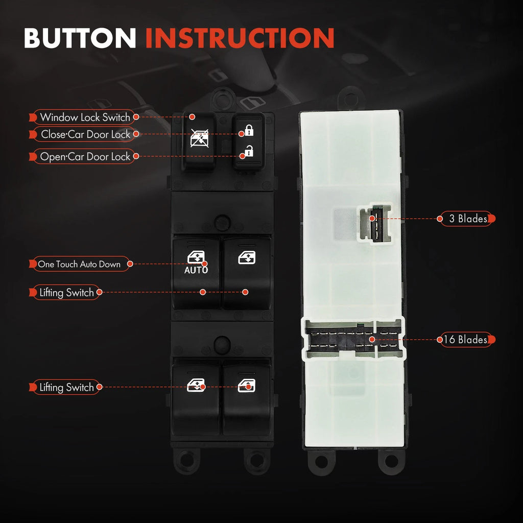 Power Window Switch for Subaru Outback Legacy (2013-2019)