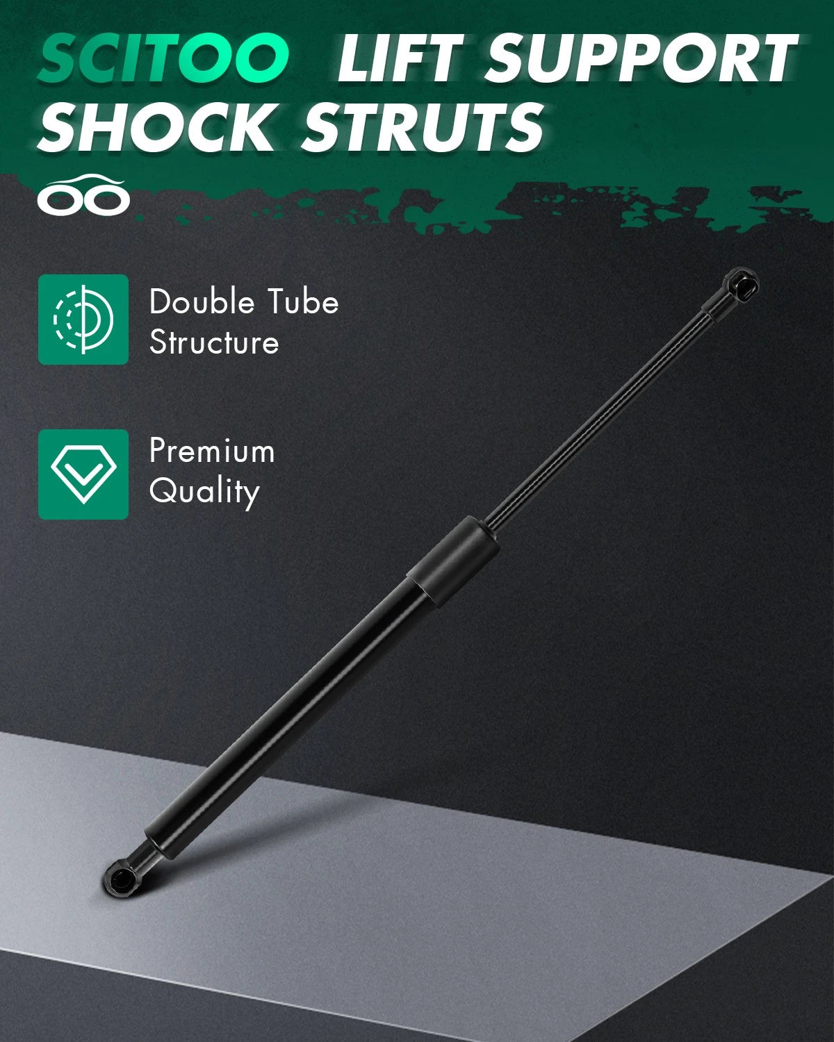 Tailgate Assist Shocks Struts Kit for Ford F-150 (2004–2014) DZ43200