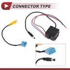 Rear View Camera Adapter Wire Harness RCA for VW & BMW