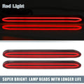 Rear Bumper Reflector Light for Honda Odyssey (2007-2013) - Red 2 x Lights