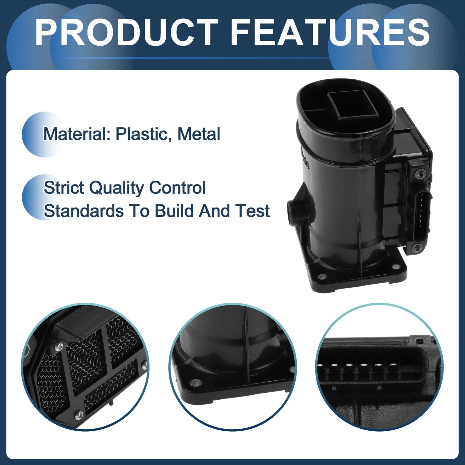 Mass Air Flow Sensor Assembly MD183609 for Mitsubishi Pajero (2000–2008)