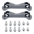 Brake Caliper Adapter for Subaru Legacy GT (2000–2008) 6061 Aluminum Gray
