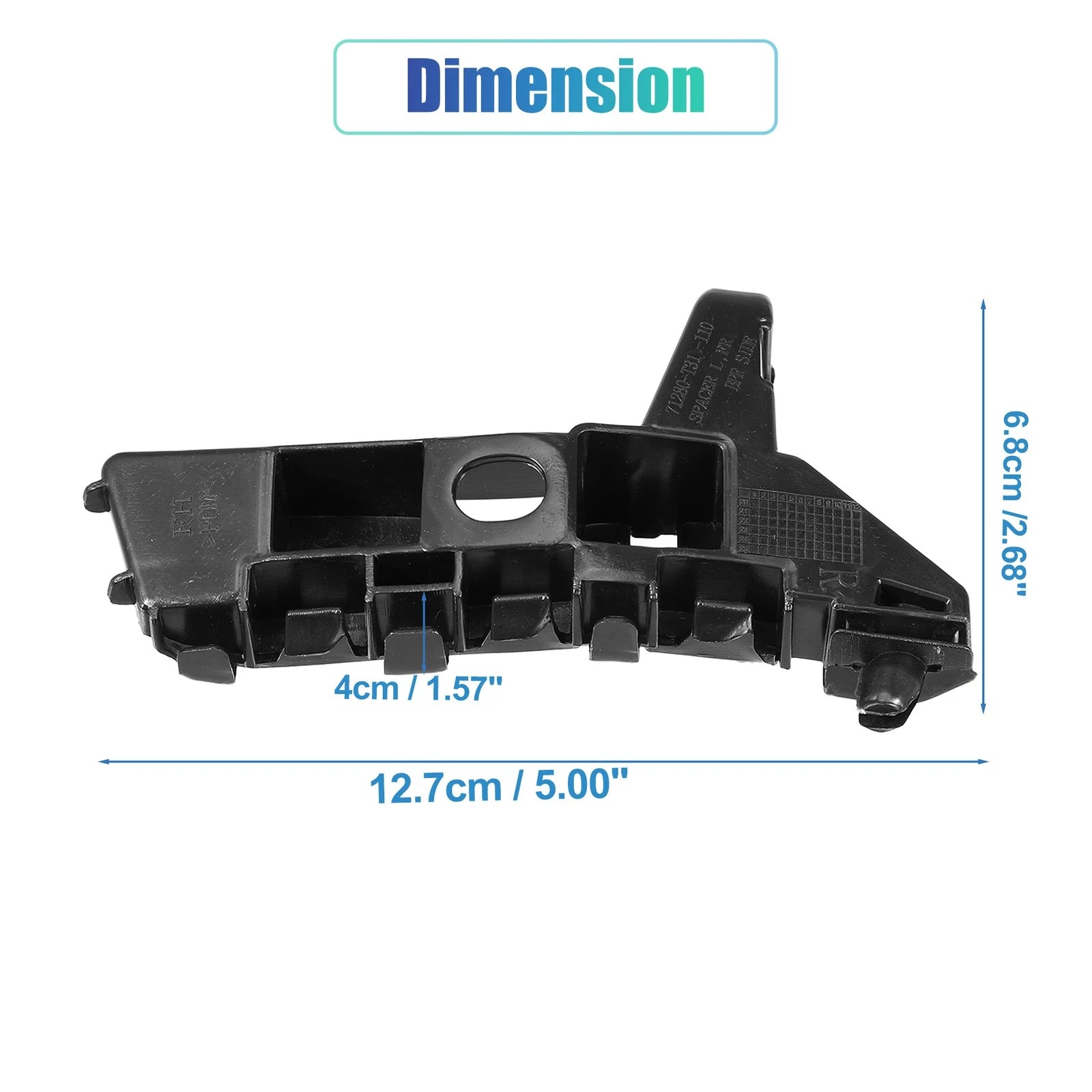 Right Side Front Bumper Bracket NO.71280-T31-H01 for Honda Civic (2022–2023)