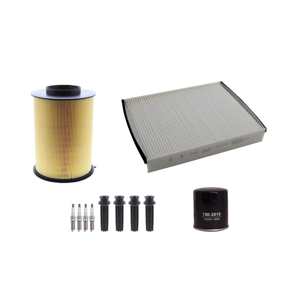 Tune Up Kit with 4 NGK Spark Plugs & Boots for Ford Escape Focus MKC (2013–2019)