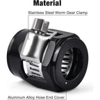 Set of 4 Rubber Hose Clamps for Fuel/Gas/Oil Hose