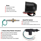 Set of 4 Door Power Lock Actuator Motors for Remote Car Alarm Keyless Entry