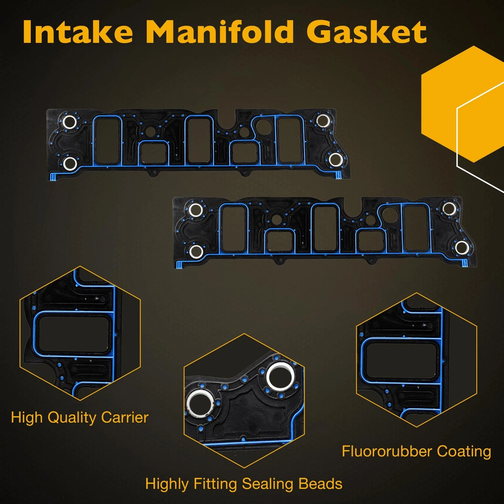 3.8L MLS Head Gasket Set with Bolts for Chevrolet Impala Pontiac Buick (1997–2005)