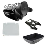 Trunk Backrest Mount Rack Plate for Harley Touring Electra Glide (2014–2026)