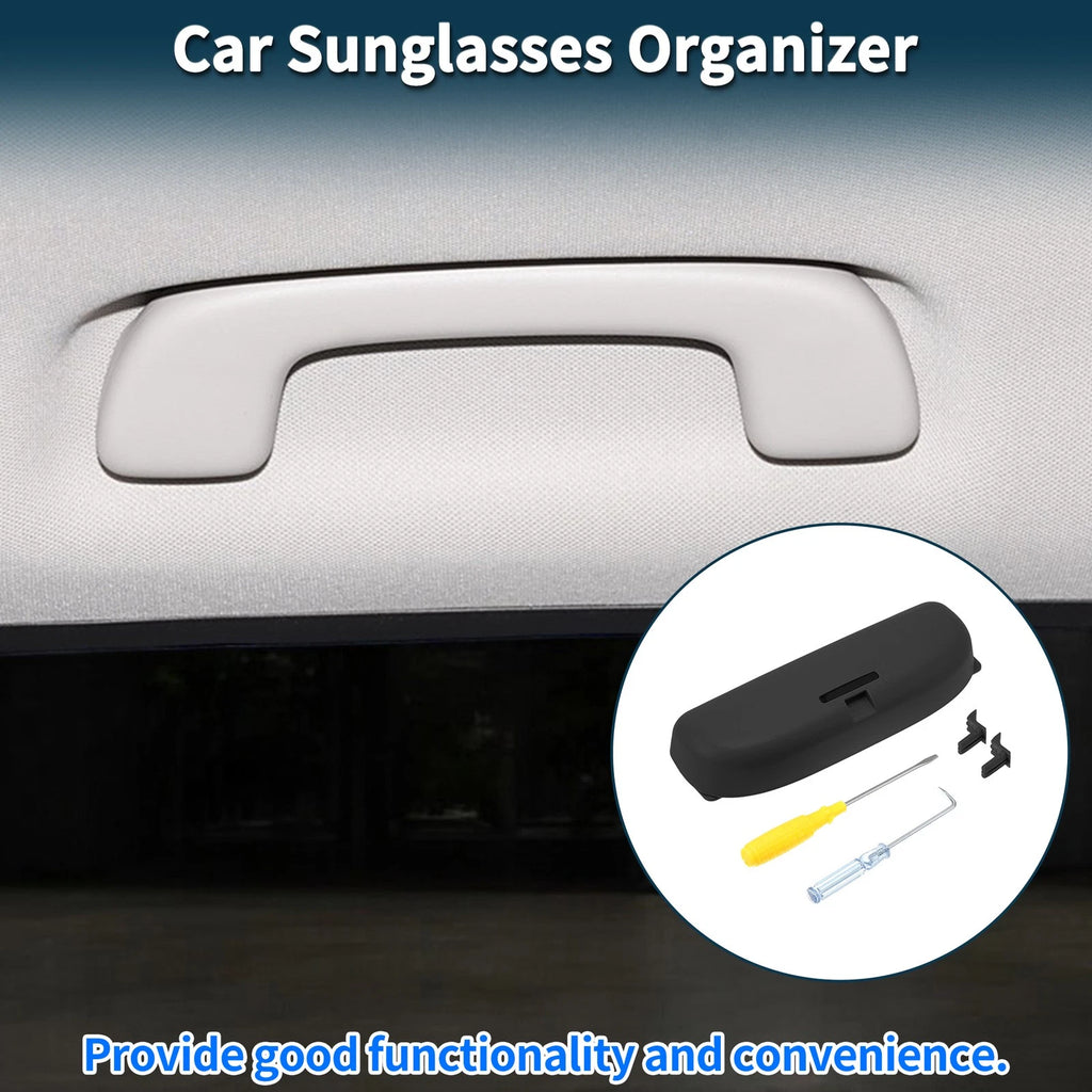 Sunglasses Case for Mercedes-Benz C Class (2015–2021) Eyeglasses Holder Black