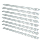 8 Pack E Track Tie Down Rail Kit for Vans Trailers (Universal Fit)