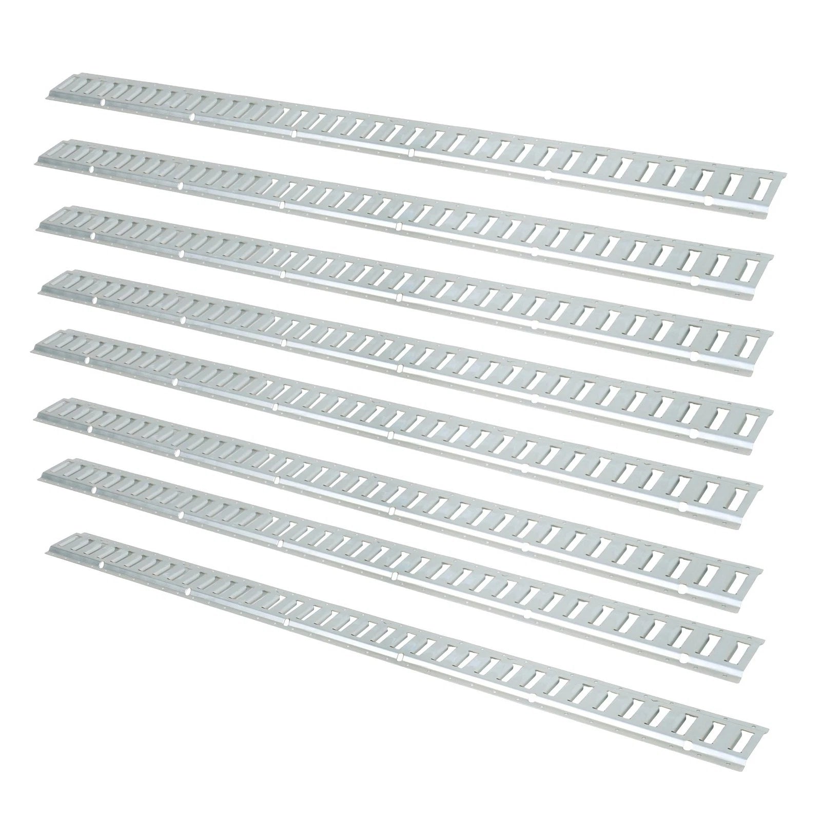 8 Pack E Track Tie Down Rail Kit for Vans Trailers (Universal Fit)