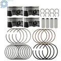 Piston and Ring Assembly for VW Jetta, Audi A4, A5 (2.0 TFSI)