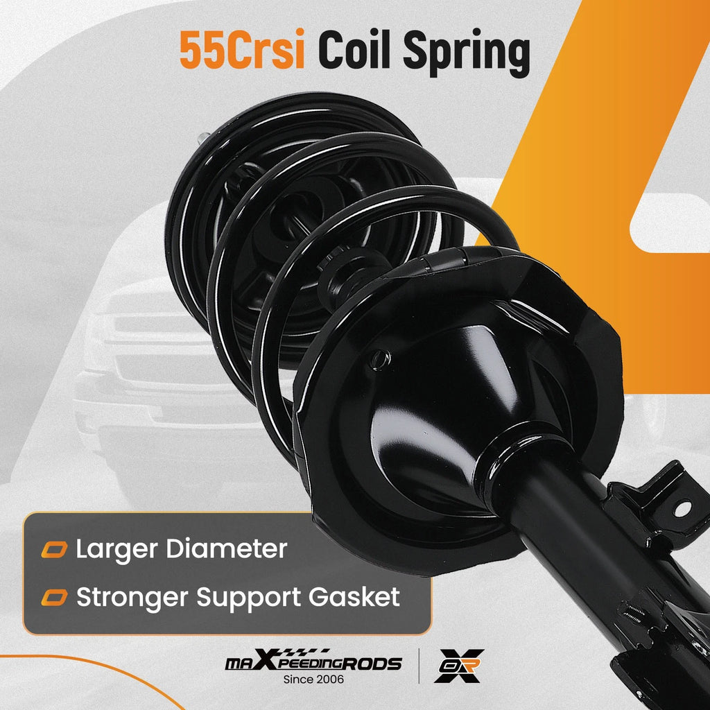 2X Front Complete Struts w/ Coil Spring for Mitsubishi Outlander Sport (2011-2020)
