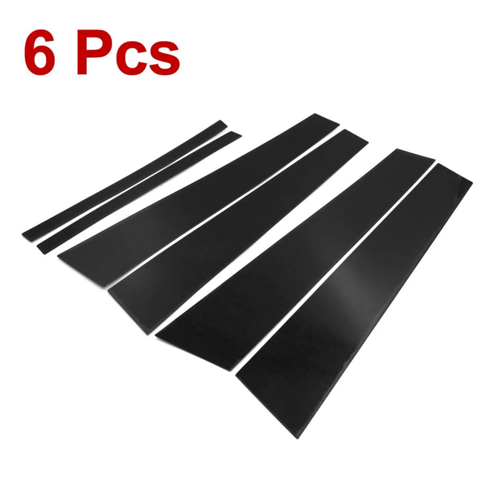 6pcs Door Window Pillar Post Protector Trim for Honda Accord (2014–2018)