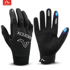 Touch Screen Full Finger Motorcycle Gloves for Cycling