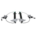 Set of 2 Rear Window Regulators with Motor for Buick Regal Century Intrigue (1997–2005)