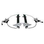 Set of 2 Rear Window Regulators with Motor for Buick Regal Century Intrigue (1997–2005)