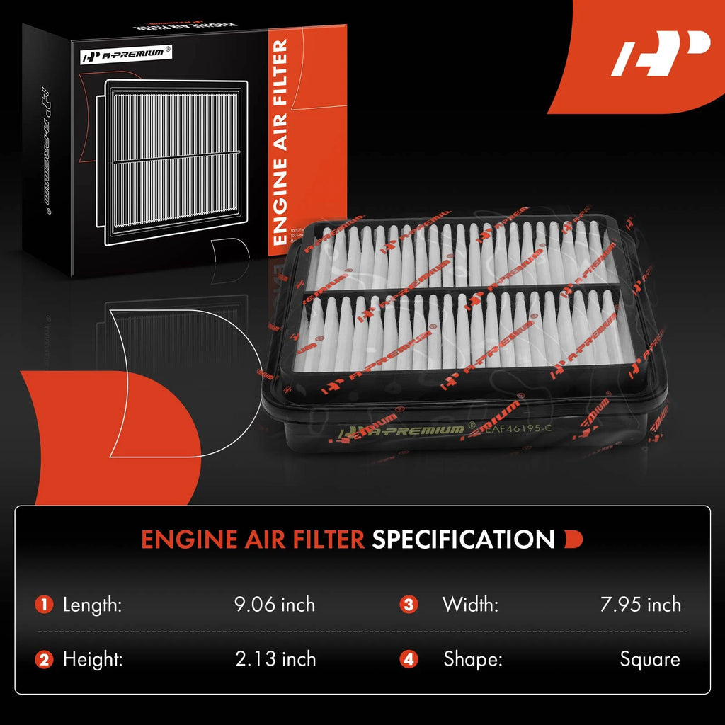 Engine Air Filter for Suzuki Grand Vitara, Chevy Tracker (1999-2005)