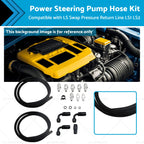 Power Steering Pump Hose Kit for LS LS1 LS3 Swap (Pressure Return Line)