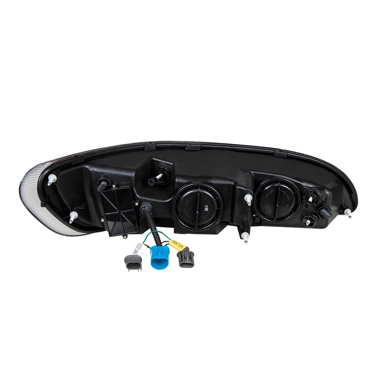 Driver Side Chrome Projection Headlight with LED DRL for Peterbilt (2016–2024)