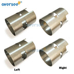 Set of 6 Cylinder Liner Sleeves ID 90mm for Yamaha Outboard (2T) 6E5-10935