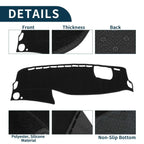Dashboard Cover Mat for Mercedes Benz S Class W222 Sun Protector (2014-2023)