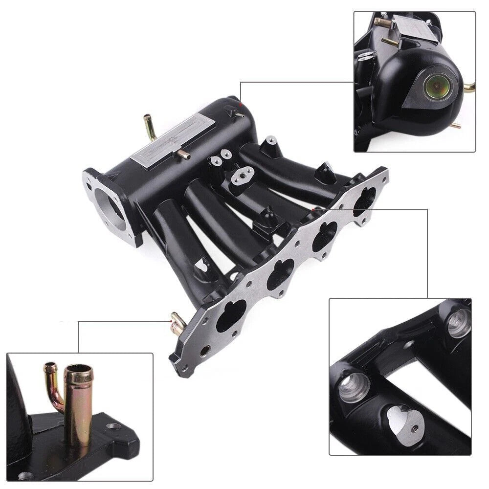 Black Pro Series Intake Manifold for Acura Integra (1994–2001) B18 B18C B18C1