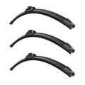 3pc Wiper Blade Kit for Valeo Ultimate Beam (Front 22", 20"; Rear 17")