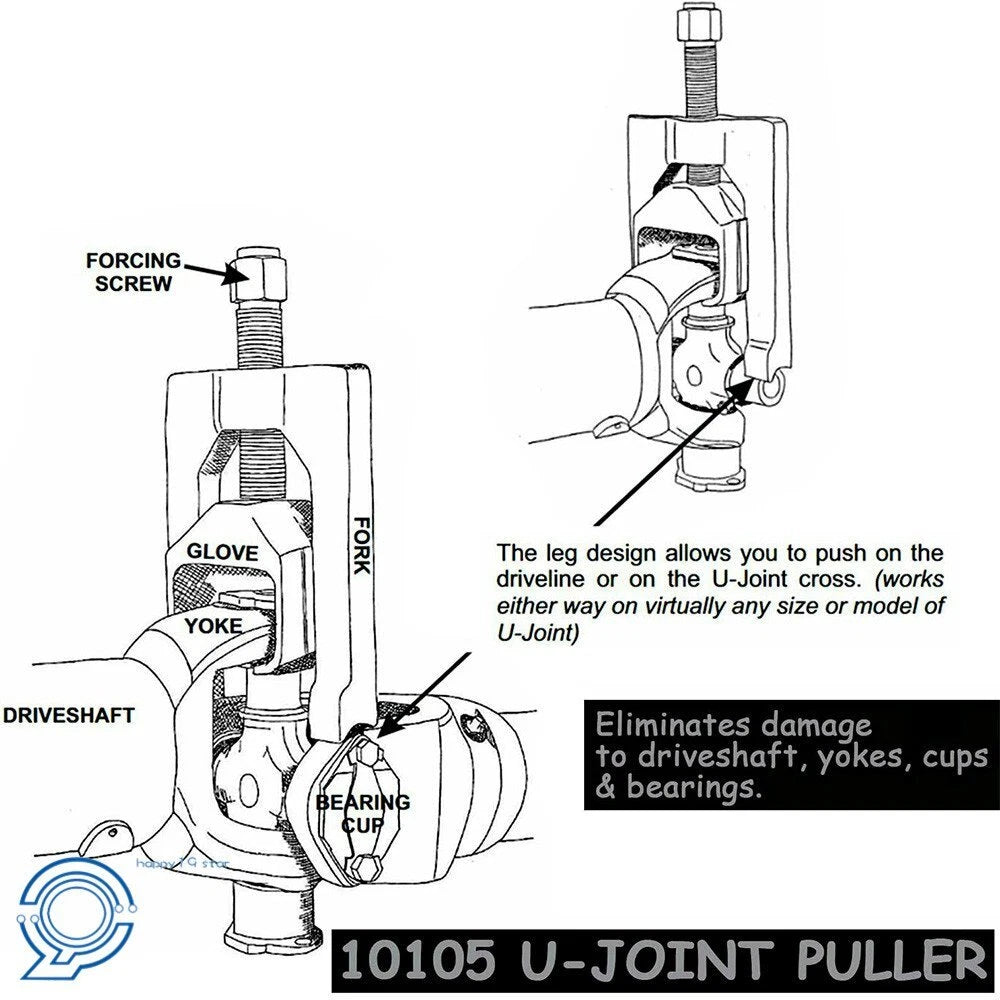 Universal Joint Puller Tool for Cars & Light Duty Trucks (Universal)
