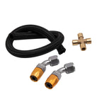 Turbo Oil Feed & Drain Return Line for Ford T3 GT35 GT30 GT3582 GT3076