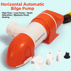 12V Low Profile Bilge Pump 1100 GPH for Marine Applications (2010–2023)