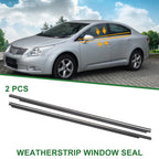 2X Front Left & Right Weatherstrip Window Seal for Toyota Camry (1997–2001)