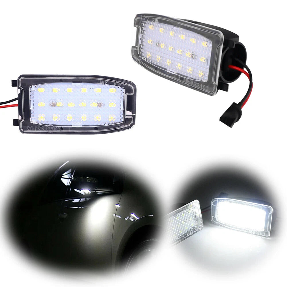 White LED Under Side Mirror Puddle Lights for Land Rover Range Rover