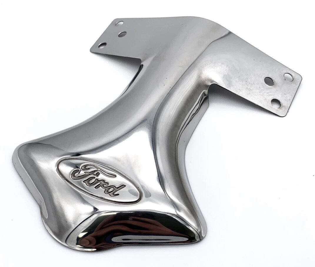Stainless Steel Exhaust Tail Pipe Deflector Shield for Ford Oval Script (2011–2020)