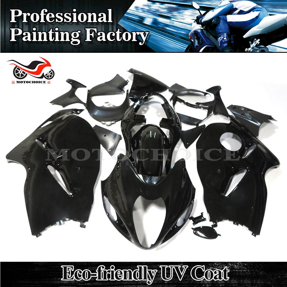 Fairing Kit for Suzuki Hayabusa GSXR1300R (1999–2007) - Glossy Black ABS